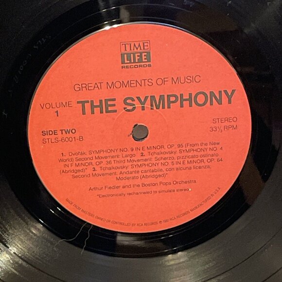Great Moments Of Music Volume 1, The Symphony (Vinyl, 1980) Time Life Records - Picture 9 of 9